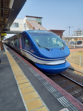 倉吉駅から大阪駅の乗車記録(乗りつぶし)写真