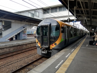 児島駅から松山駅の乗車記録(乗りつぶし)写真