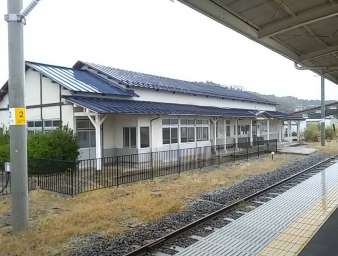 鉄道乗車記録の写真:駅舎・駅施設、様子(3)        「旧駅舎」