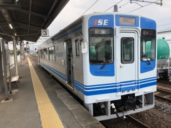 四日市駅から鈴鹿駅の乗車記録(乗りつぶし)写真