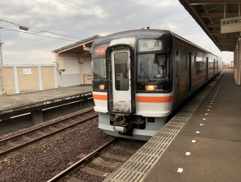 鈴鹿駅から松阪駅の乗車記録(乗りつぶし)写真