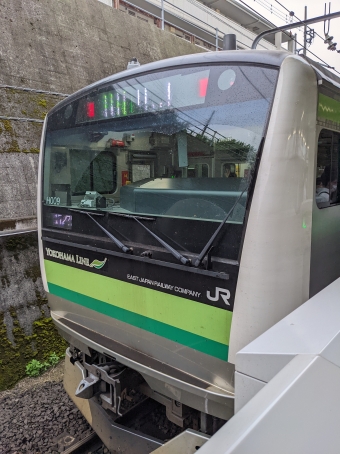 新横浜駅から町田駅の乗車記録(乗りつぶし)写真