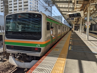武蔵小杉駅から大宮駅の乗車記録(乗りつぶし)写真