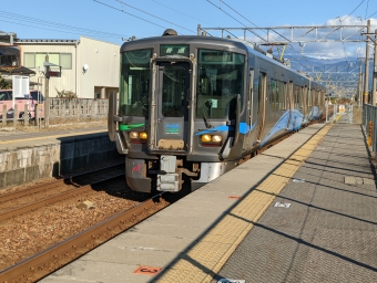 水橋駅から新富山口駅の乗車記録(乗りつぶし)写真