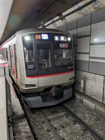 渋谷駅から明治神宮前駅の乗車記録(乗りつぶし)写真