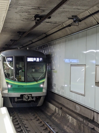 明治神宮前駅から日比谷駅の乗車記録(乗りつぶし)写真