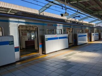 西高島平駅から春日駅の乗車記録(乗りつぶし)写真