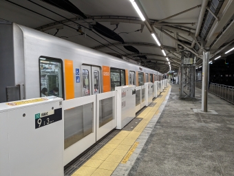江田駅からつきみ野駅の乗車記録(乗りつぶし)写真