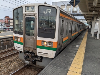 鷲津駅から新所原駅の乗車記録(乗りつぶし)写真
