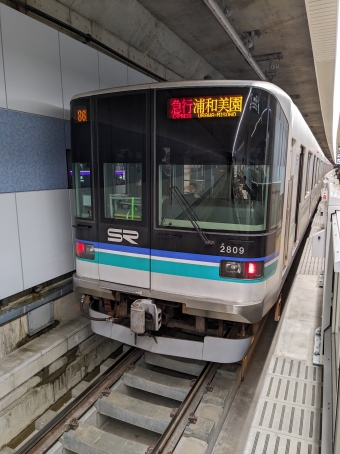 新横浜駅から新綱島駅の乗車記録(乗りつぶし)写真