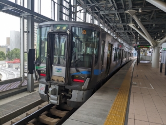 富山駅から生地駅の乗車記録(乗りつぶし)写真