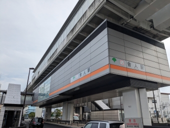 舎人駅から熊野前駅の乗車記録(乗りつぶし)写真