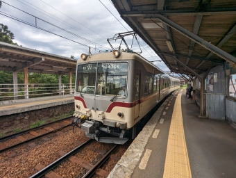 東新庄駅から上市駅の乗車記録(乗りつぶし)写真
