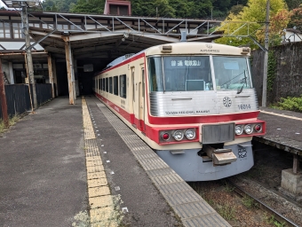 立山駅から岩峅寺駅の乗車記録(乗りつぶし)写真
