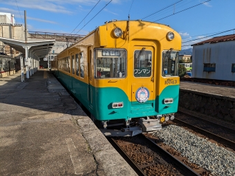 上市駅から電鉄富山駅の乗車記録(乗りつぶし)写真