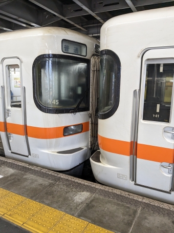 鷲津駅から豊橋駅の乗車記録(乗りつぶし)写真
