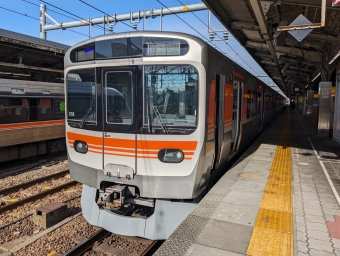 名古屋駅から恵那駅の乗車記録(乗りつぶし)写真