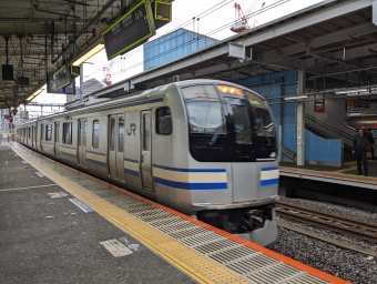 品川駅から錦糸町駅の乗車記録(乗りつぶし)写真