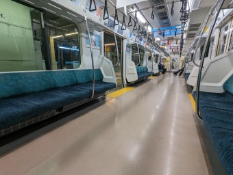 東神奈川駅から長津田駅の乗車記録(乗りつぶし)写真
