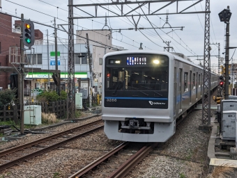 富水駅から新松田駅の乗車記録(乗りつぶし)写真