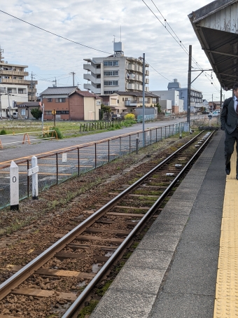 弥富駅から須ヶ口駅の乗車記録(乗りつぶし)写真