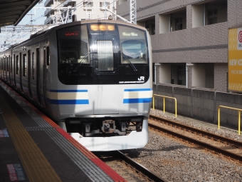 市川駅から五井駅の乗車記録(乗りつぶし)写真