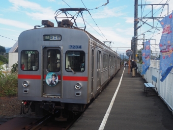 金谷駅から新金谷駅の乗車記録(乗りつぶし)写真
