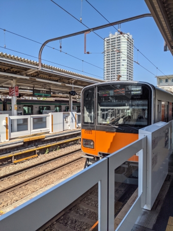 長津田駅からすずかけ台駅の乗車記録(乗りつぶし)写真