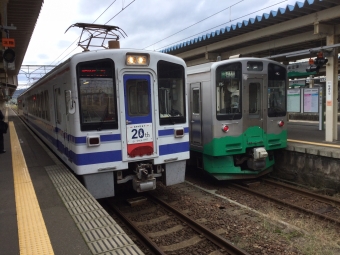 直江津駅から十日町駅の乗車記録(乗りつぶし)写真