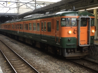 高崎駅から渋川駅の乗車記録(乗りつぶし)写真