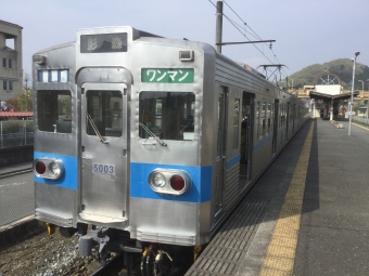 熊谷駅から野上駅の乗車記録(乗りつぶし)写真