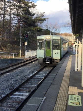 甲斐大泉駅から小淵沢駅の乗車記録(乗りつぶし)写真