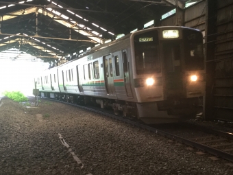峠駅から福島駅の乗車記録(乗りつぶし)写真