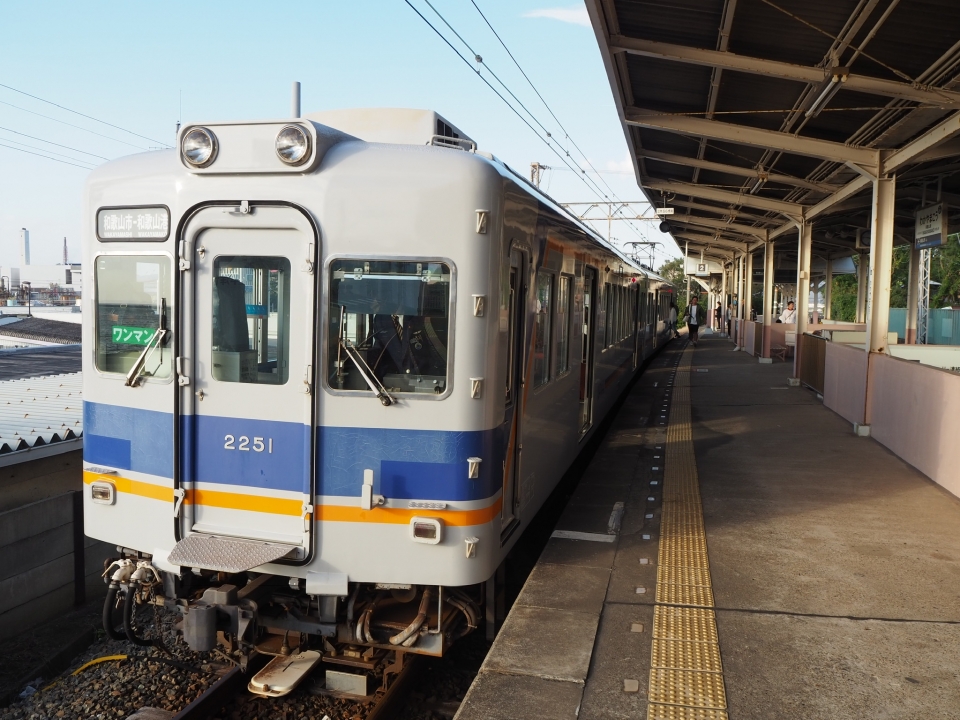 鉄道乗車記録「和歌山港駅から和歌山市駅」乗車した列車(外観)の写真(1) by Tsurugi2999 撮影日時:2018年10月27日