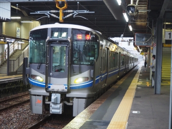 松任駅から小松駅の乗車記録(乗りつぶし)写真