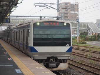日立駅からいわき駅の乗車記録(乗りつぶし)写真