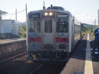 豊富駅から稚内駅の乗車記録(乗りつぶし)写真