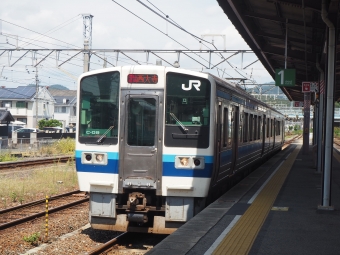 総社駅から倉敷駅の乗車記録(乗りつぶし)写真