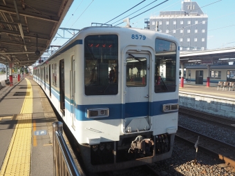 館林駅から西小泉駅の乗車記録(乗りつぶし)写真