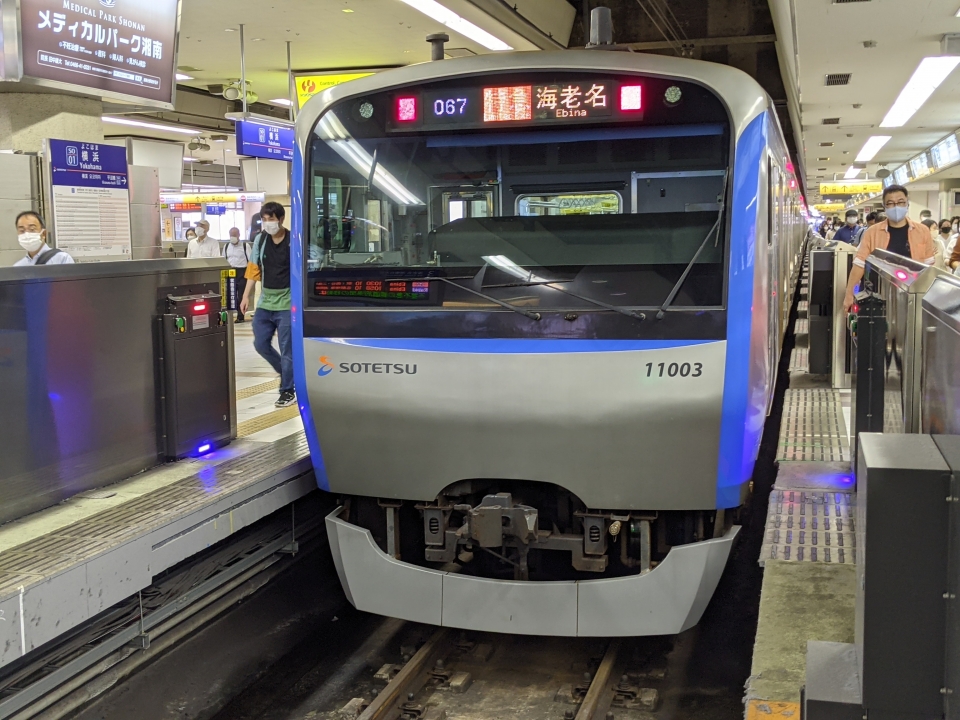 鉄道乗車記録「大和駅から横浜駅」乗車した列車(外観)の写真(1) by Tsurugi2999 撮影日時:2021年09月22日