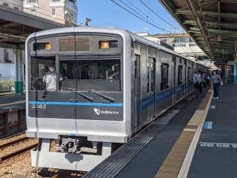 南林間駅から藤沢駅の乗車記録(乗りつぶし)写真