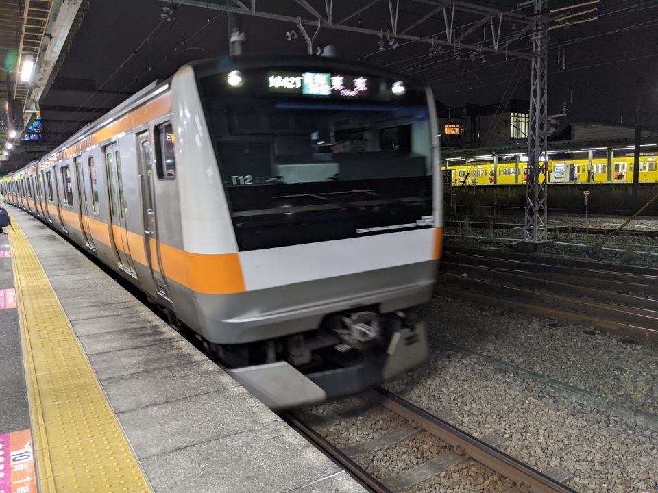 鉄道乗車記録「拝島駅から新宿駅」乗車した列車(外観)の写真(1) by Tsurugi2999 撮影日時:2021年10月07日