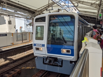 自由が丘駅から横浜駅の乗車記録(乗りつぶし)写真