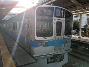 相模大野駅から海老名駅の乗車記録(乗りつぶし)写真