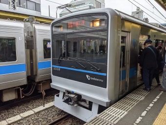 中央林間駅から藤沢駅の乗車記録(乗りつぶし)写真