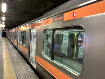 武蔵浦和駅から府中本町駅の乗車記録(乗りつぶし)写真