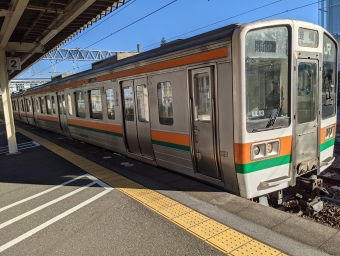 沼津駅から清水駅の乗車記録(乗りつぶし)写真