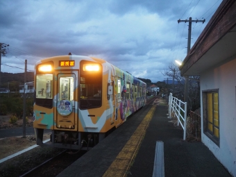 尾奈駅から新所原駅の乗車記録(乗りつぶし)写真