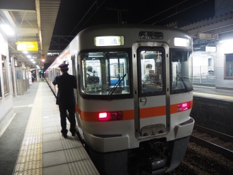 新所原駅から鷲津駅の乗車記録(乗りつぶし)写真