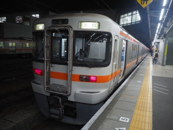 豊橋駅から鷲津駅の乗車記録(乗りつぶし)写真